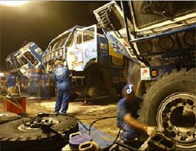 Favorieten winnen Garmisch en Dakar