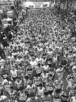 Elke meter telt in de Rotterdam Marathon