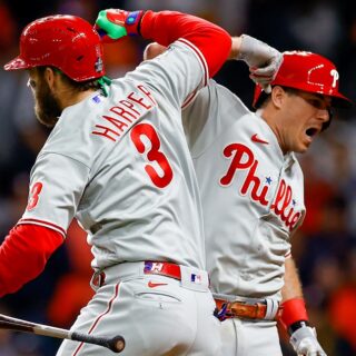 Phillies op de plattekar door Tholen?